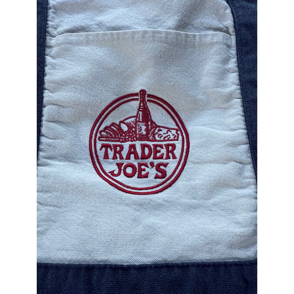 Trader Joe’s Bag Canvas Reusable Heavy Cotton Bas… - image 4